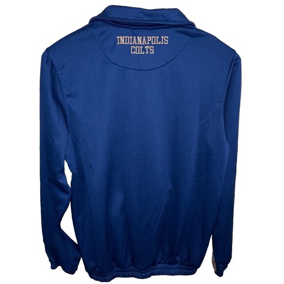 Indianapolis Colts NFL G-III Quarter Zip Pullover Jacket Size M Blue Gray - Picture 4 of 9